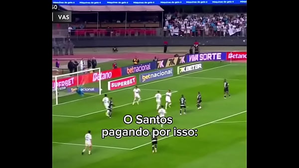 Vasco lascou 6 vezes no santos  