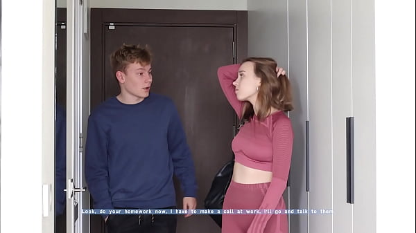 I don't want to do my homework! Then I will fuck your ass hard