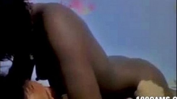 Interracial couple on webcam