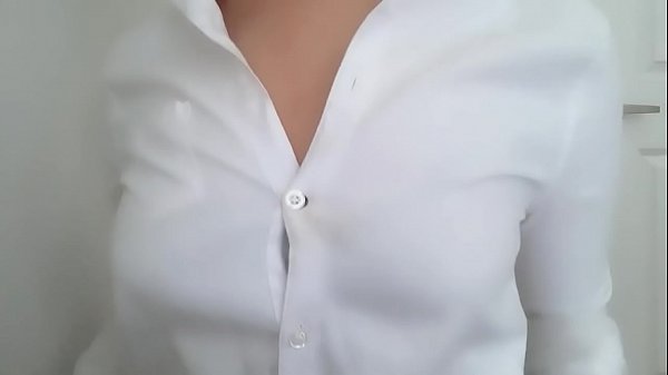 Boobs in Black Lace Bra Nipple Pinching