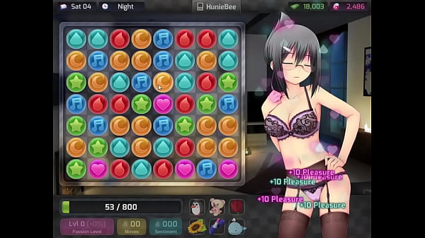Mi compa&ntilde;era, mi maestra y mi instructora de gimnasia (HuniePop)