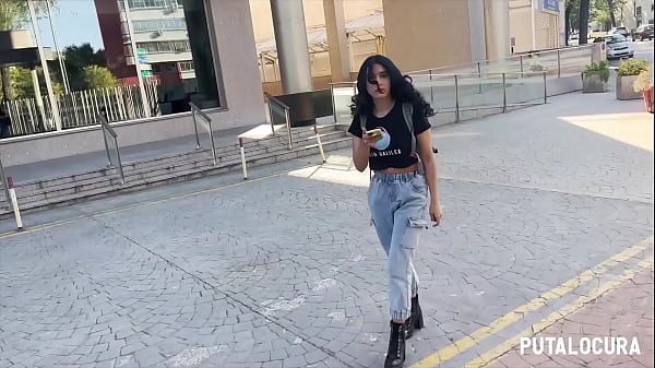 PutaLocura - La teen latina Min Galilea es follada muy duro en Pilladas