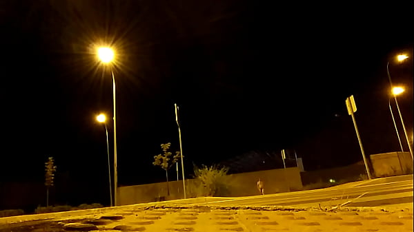 Across the street naked  