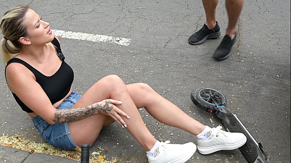 Rampant Ria Sunn Enjoys A DP Threesome After Scooter Accident GP3082