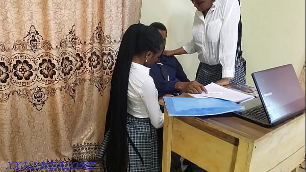 Big Dick Class Teacher Fuck His Teenage Students After Class for Extra Marks.