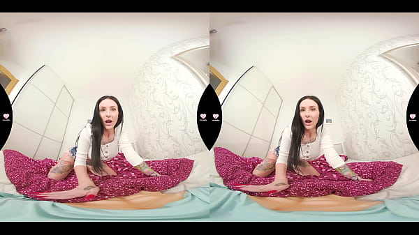 LustReality Busty Brunette Sucking Doll's Big Dick VRPorn