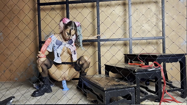 Harley Quinn aka Monika Fox Hard Fuck Holes With Baseball Bat & Huge Dildos  