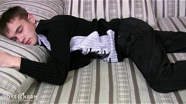 Twinkie puts on display his rectum and uncut tool