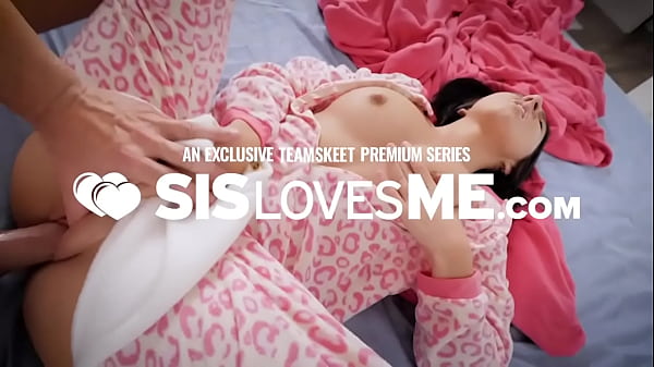 SisLovesMe - Sexy Blonde Teen Lets Her Stepbro Fuck Her Wildly So He Won't Expose Her Nude Pics 