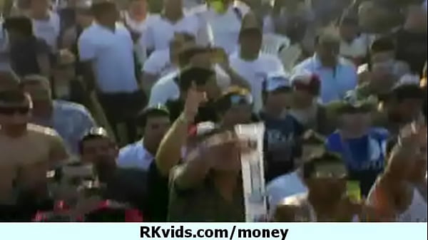 Desperate teen naked in public and fucks to pay rent 12  