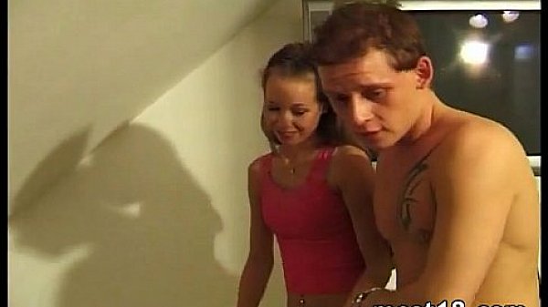 Slutty teen gets taken from behind