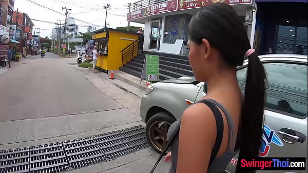 Skinny Thai teen cutie sex with her two week millionaire boyfriend 