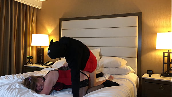 Mickey Fucking Super Hot Mature Sissy with Huge Booty 