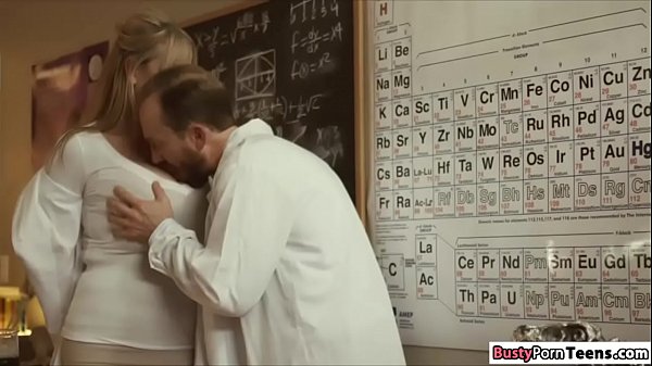 Busty blonde assistant rammed hard by her professor