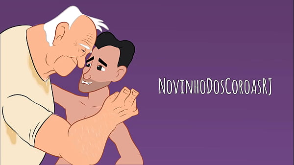 Velho dando em cima de cara 