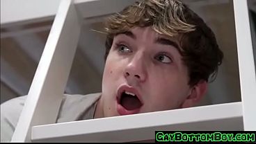 Twinks barebacking in their dorm room