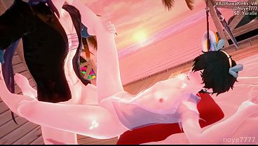 2D and 3D trans men animations comp of cuntboys