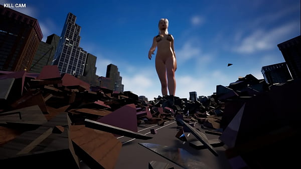 Hopeless City Crumbles Under Giantess  