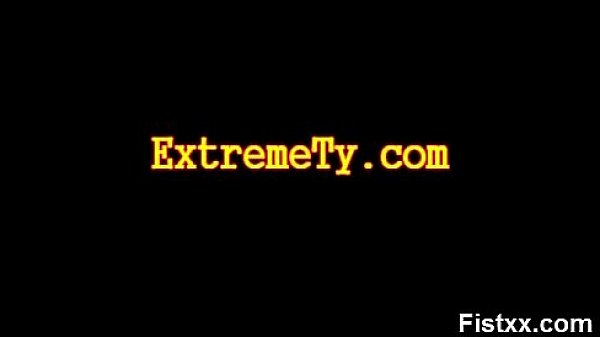 Mega Titty Fisting Wife Naked Solo 