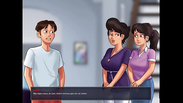 Jogo Porn&ocirc; 2D, Summertime Saga ep 121 - Esses dois est&atilde;o Fudidos  