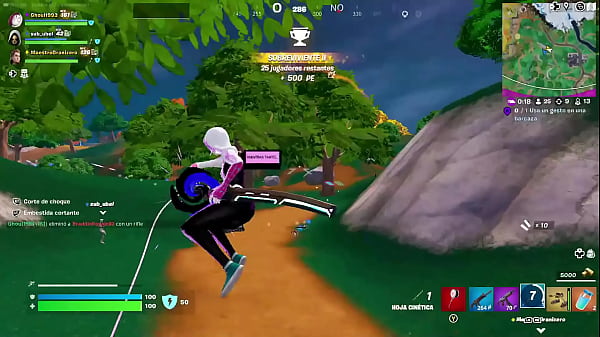 Fortnite gangbang getting fucked by our sqad  