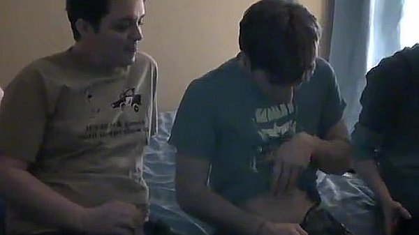 Twink video Try as they might, the guys can't woo shy Nathan to take