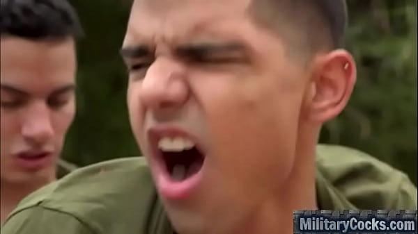 Latin Teen Military outside 