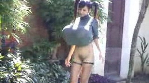 Busty Asian Sexy Walk