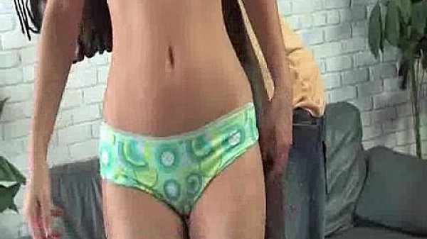 Young Blonde Strips And Sucks A BBC