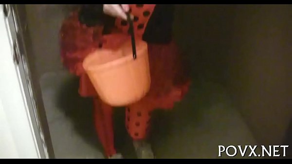 Breasty legal age teenager endures hard ramming 