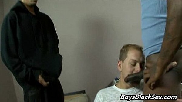 Blacks On Boys - Gay Hardcore Bareback Fuck Video 11
