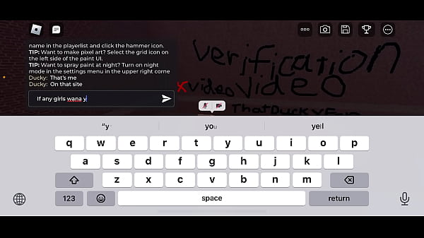 Roblox verify video  