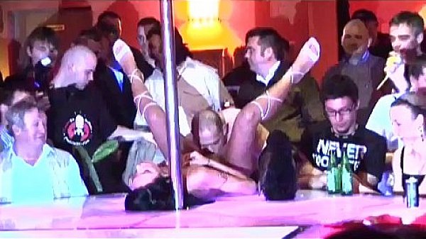 Porn on stage stripper fucked 