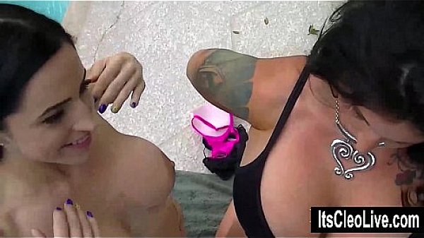 Its Cleo Amateur Double BJ with Big Titted babe!  