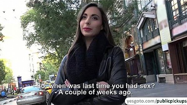 Sexy Euro chick Carla sucks and fucks dick in elevator