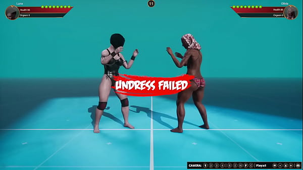 Luna VS Olivia [NF3D Sexfight Lesbian Combat]
