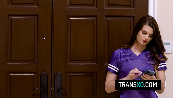 Sexy asian milf getting fucked by her trans gf