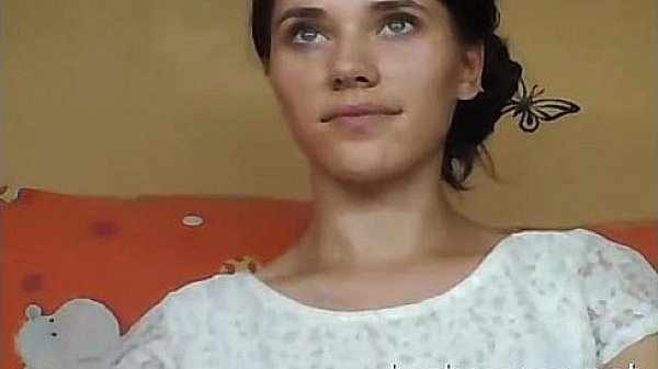 Hot russian girl shows off body on webcam