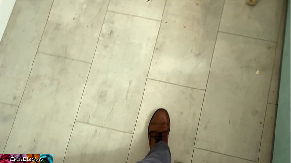 Blonde big titty secretary gives boss a blowjob 