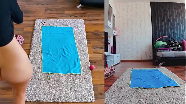 Intense Dual Cam Naked Yoga Session! You Won't Believe What Happens Next!
