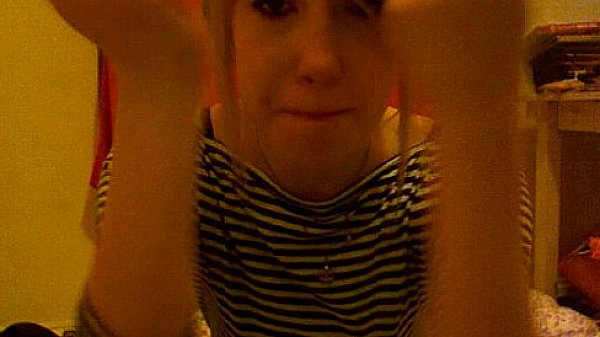 Blonde slut strips for boyfriend