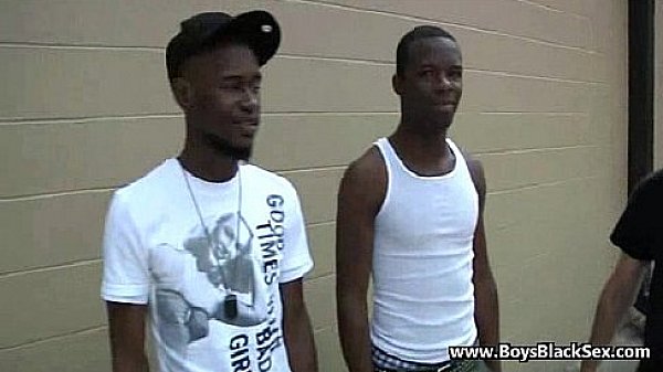 Gay Sexy White Boys Banged By Black Cock 01  