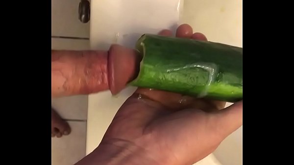 Big Dick Fucking a Hollow Cucumber.MOV