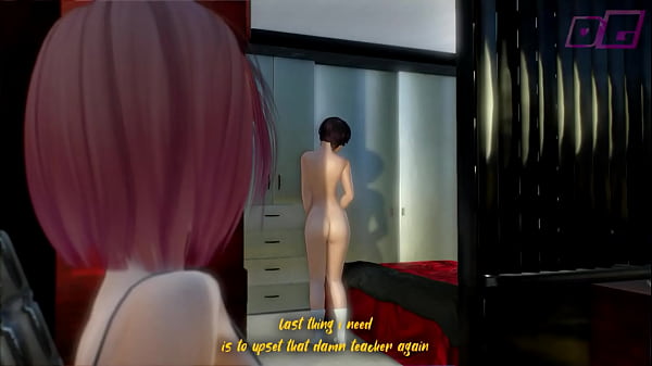 Sexy cartoon futa sex video where teen futanari-girl fucks guy in anal 