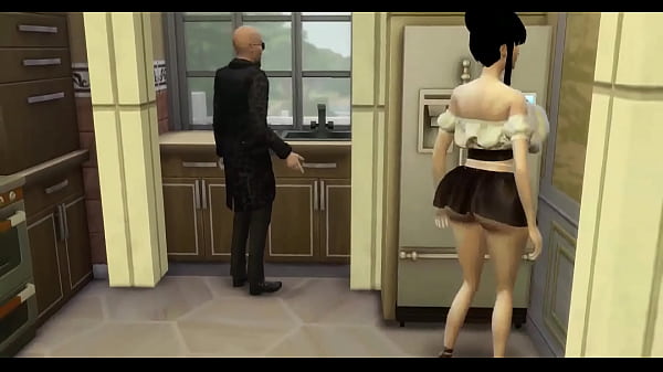 Dragon Ball Porn Epi 53 Maid Chichi Milk Husband Goku Calls His Beautiful Wife to see how her Work is going but the Boss is Fucking her like a Netorare Bitch