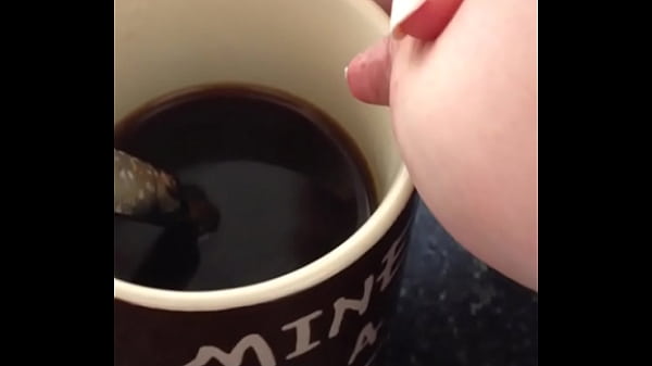 My GF making breast milk coffee