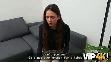 VIP4K. Vixi Rafi Gets Fuck Hard after a Striptease  