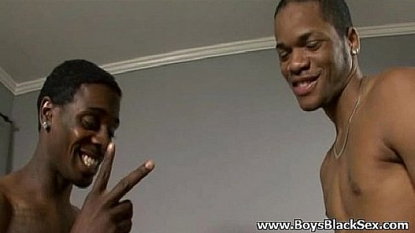BlacksOnBoys - Gay black boys fuck hardcore white sexy twinks 02