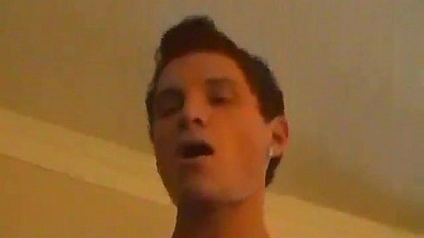 Hot gay scene Cute tiny Adam was out the night before, partying, even 