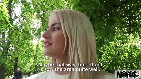 Blonde Hottie Fucks Outdoors video starring Aisha - Mofos.com
